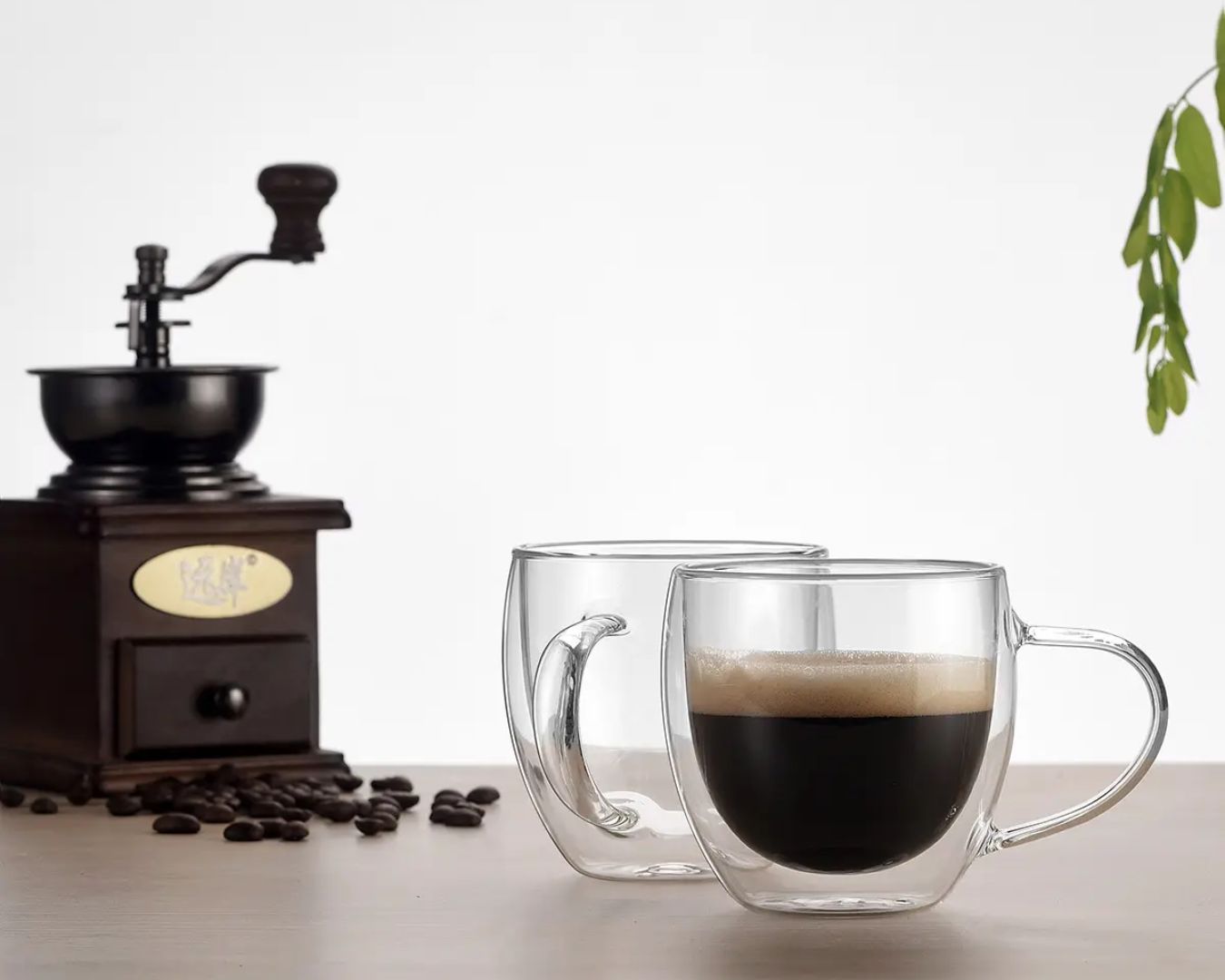 Doule wall Borosilicate glass cups and mugs
