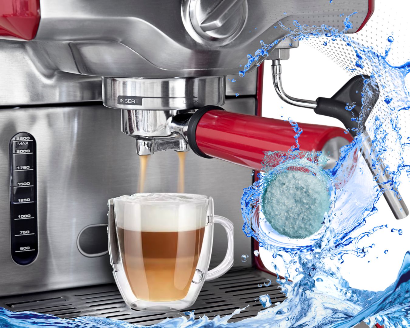 Coffee Machines Celaneer 3 in 1 (Descale, Degrease, Dissolve organic residues) 12 Tablets - Onyx Forks